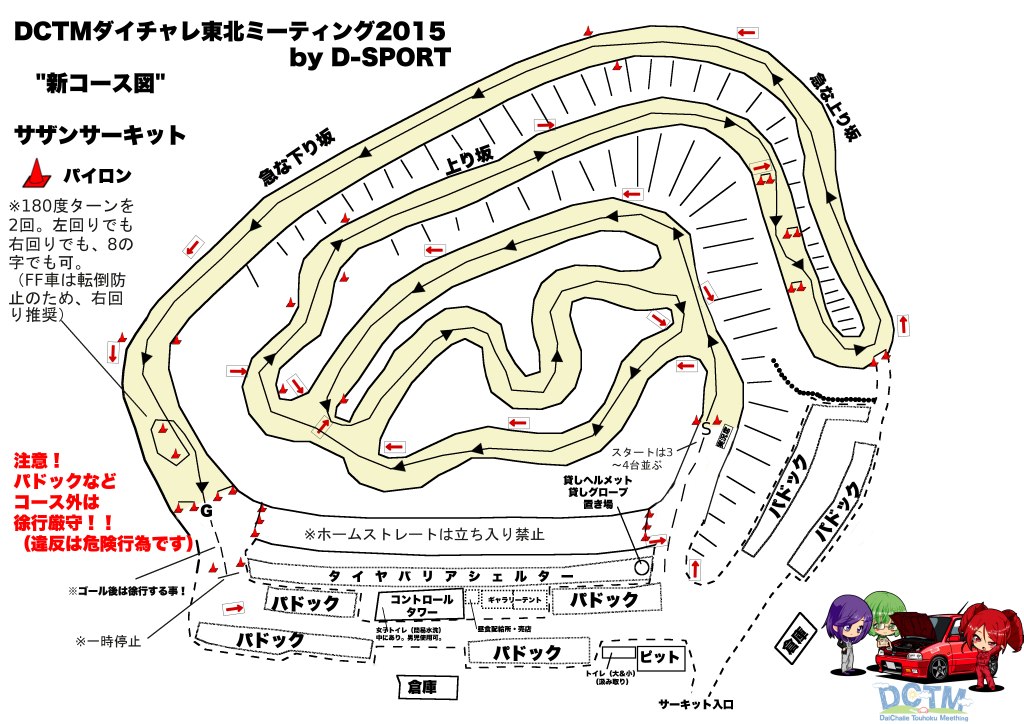 DCTM2015新コース図